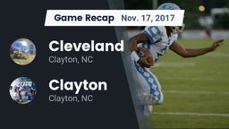 Recap: Cleveland  vs. Clayton  2017