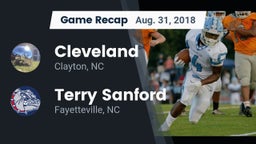 Recap: Cleveland  vs. Terry Sanford  2018