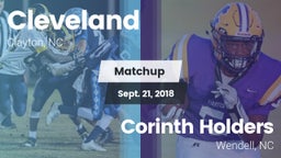 Matchup: Cleveland High vs. Corinth Holders  2018