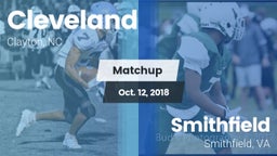 Matchup: Cleveland High vs. Smithfield  2018