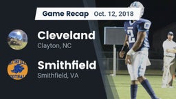 Recap: Cleveland  vs. Smithfield  2018