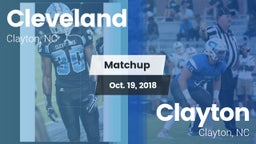 Matchup: Cleveland High vs. Clayton  2018