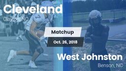 Matchup: Cleveland High vs. West Johnston  2018