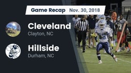 Recap: Cleveland  vs. Hillside  2018