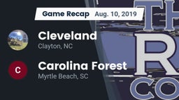 Recap: Cleveland  vs. Carolina Forest  2019