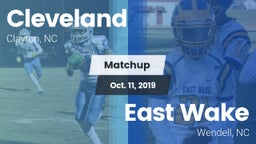 Matchup: Cleveland High vs. East Wake  2019