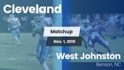 Matchup: Cleveland High vs. West Johnston  2019