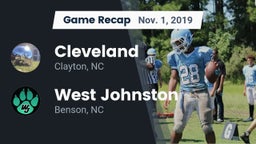 Recap: Cleveland  vs. West Johnston  2019