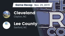 Recap: Cleveland  vs. Lee County  2019