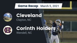 Recap: Cleveland  vs. Corinth Holders  2021