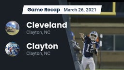 Recap: Cleveland  vs. Clayton  2021