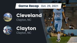 Recap: Cleveland  vs. Clayton  2021