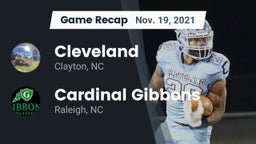 Recap: Cleveland  vs. Cardinal Gibbons  2021