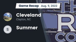 Recap: Cleveland  vs. Summer 2022