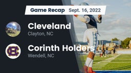 Recap: Cleveland  vs. Corinth Holders  2022