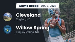 Recap: Cleveland  vs.  Willow Spring  2022