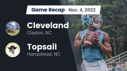 Recap: Cleveland  vs. Topsail  2022