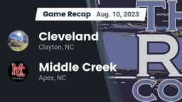 Recap: Cleveland  vs. Middle Creek  2023