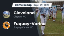 Recap: Cleveland  vs. Fuquay-Varina  2023