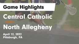 Central Catholic  vs North Allegheny  Game Highlights - April 12, 2022