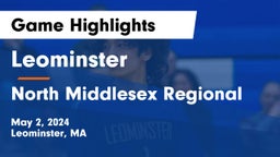 Leominster  vs North Middlesex Regional  Game Highlights - May 2, 2024