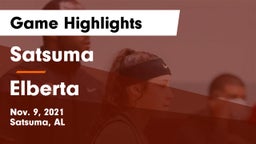 Satsuma  vs Elberta  Game Highlights - Nov. 9, 2021