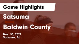 Satsuma  vs Baldwin County  Game Highlights - Nov. 30, 2021