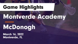 Montverde Academy vs McDonogh  Game Highlights - March 16, 2022