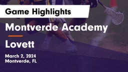 Montverde Academy vs Lovett  Game Highlights - March 2, 2024
