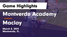 Montverde Academy vs Maclay  Game Highlights - March 8, 2024
