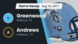 Recap: Greenwood   vs. Andrews  2017