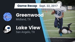 Recap: Greenwood   vs. Lake View  2017