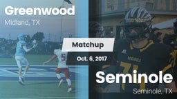 Matchup: Greenwood High vs. Seminole  2017
