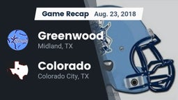 Recap: Greenwood   vs. Colorado  2018