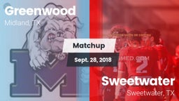 Matchup: Greenwood High vs. Sweetwater  2018