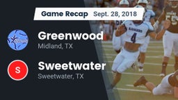 Recap: Greenwood   vs. Sweetwater  2018