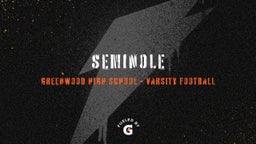 Greenwood football highlights Seminole