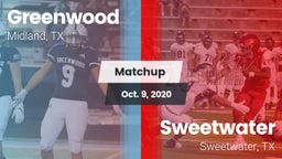 Matchup: Greenwood High vs. Sweetwater  2020