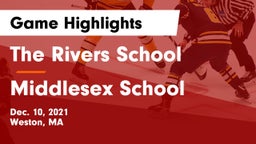 The Rivers School vs Middlesex School Game Highlights - Dec. 10, 2021