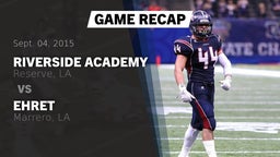 Recap: Riverside Academy vs. Ehret  2015