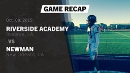 Recap: Riverside Academy vs. Newman  2015