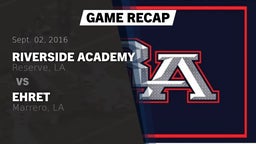 Recap: Riverside Academy vs. Ehret  2016