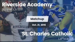 Matchup: Riverside Academy vs. St. Charles Catholic  2016