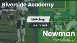 Matchup: Riverside Academy vs. Newman  2017