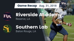 Recap: Riverside Academy vs. Southern Lab  2018