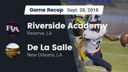 Recap: Riverside Academy vs. De La Salle  2018