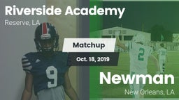 Matchup: Riverside Academy vs. Newman  2019