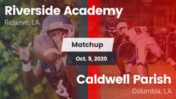 Matchup: Riverside Academy vs. Caldwell Parish  2020