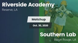 Matchup: Riverside Academy vs. Southern Lab  2020