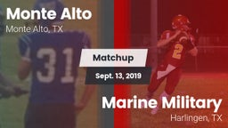Matchup: Monte Alto High vs. Marine Military  2019